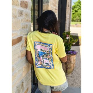 T-shirt Andiamo - Jaune
