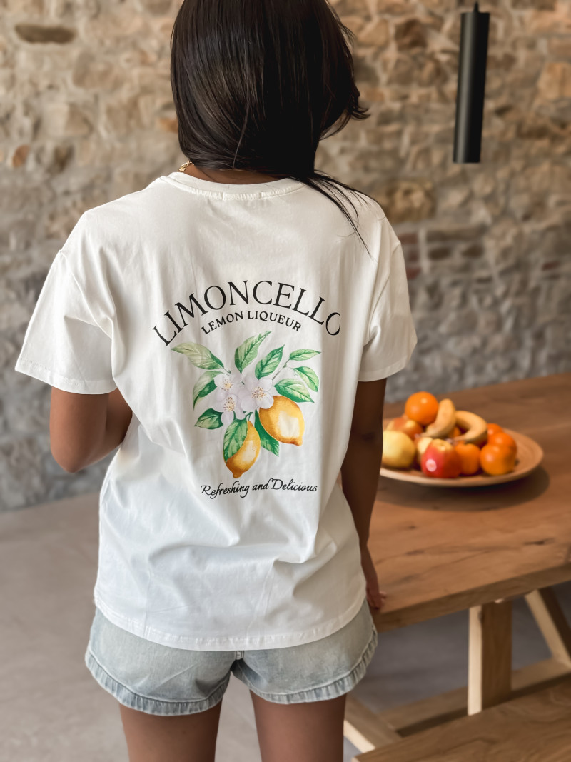 T-shirt Tropéa - Blanc
