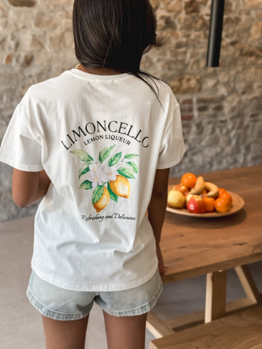 T-shirt Tropéa - Blanc