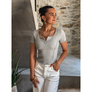 Blouse Daya - Gris