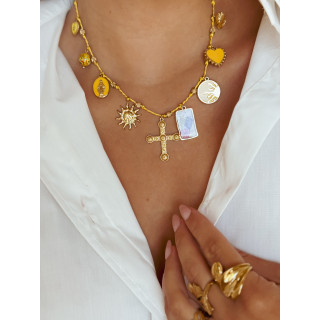 Collier Norberte - jaune