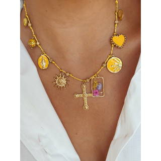 Collier Norberte - jaune