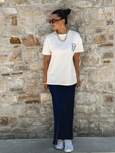 T-shirt West coast - Blanc