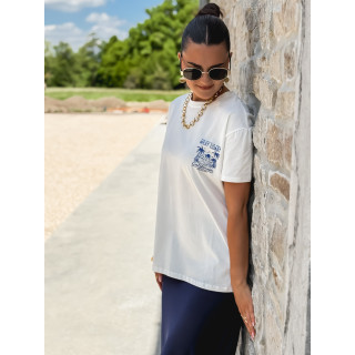 T-shirt West coast - Blanc