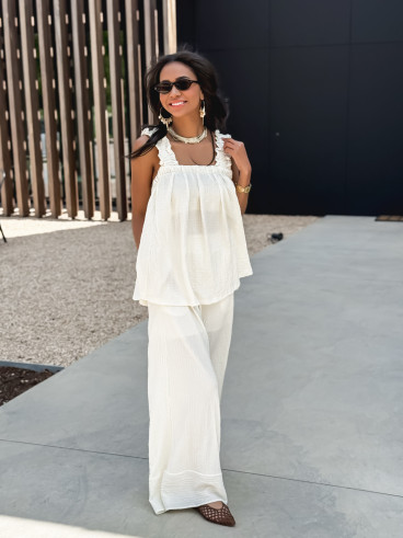 Pantalon Rosetta - Beige