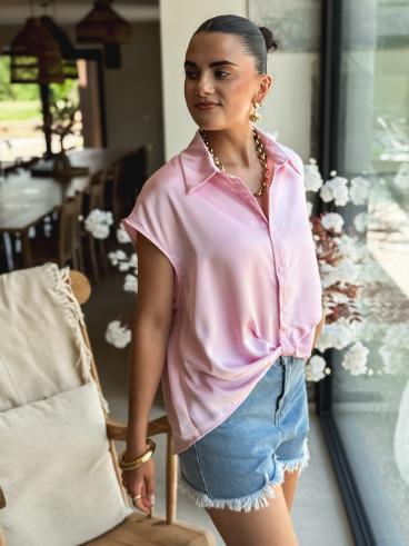 Chemise Yolie - Rose