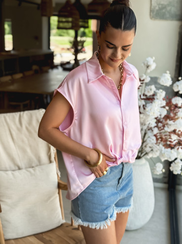 Chemise Yolie - Rose