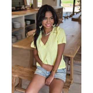 T-shirt Albina - Jaune