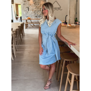 Robe courte ShaÏa - Bleu jeans