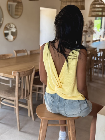Blouse Oria - Jaune
