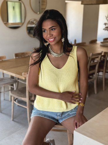 Blouse Oria - Jaune