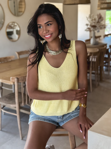 Blouse Oria - Jaune
