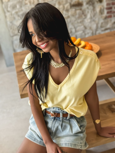 Pull Ganael - Jaune