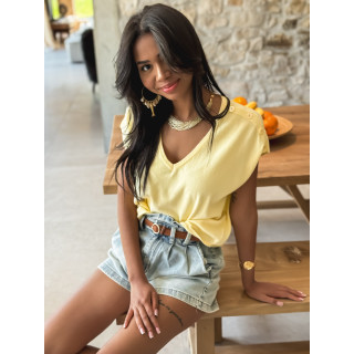 Pull Ganael - Jaune