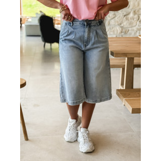 Bermuda Rahia - Bleu jeans