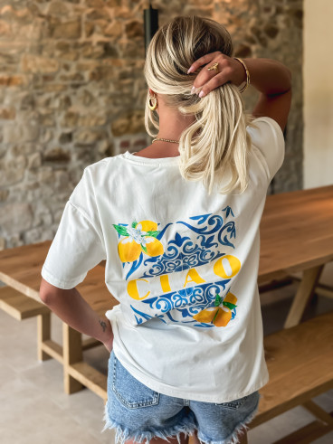 T-shirt Crémone - Blanc