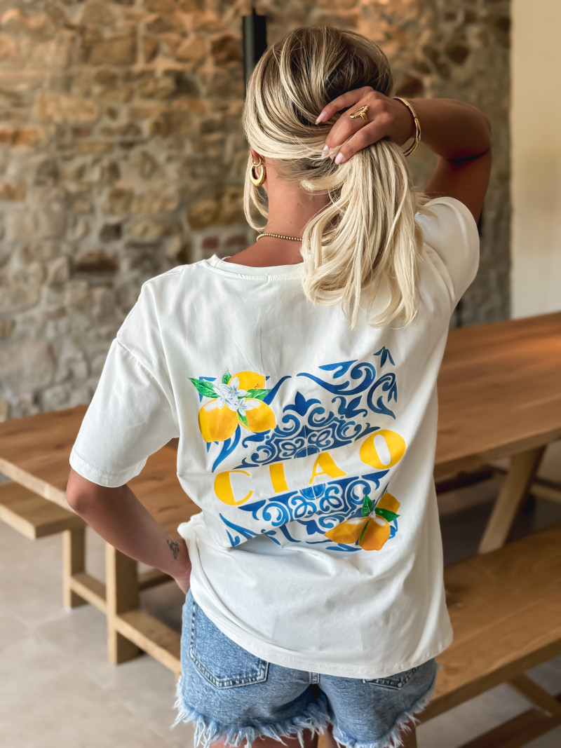 T-shirt Crémone - Blanc