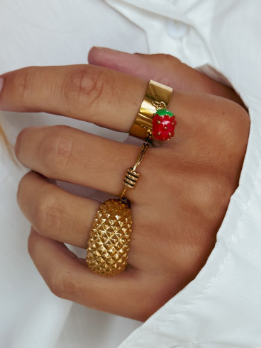 Bague Chania - Doré