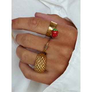 Bague Chania - Doré