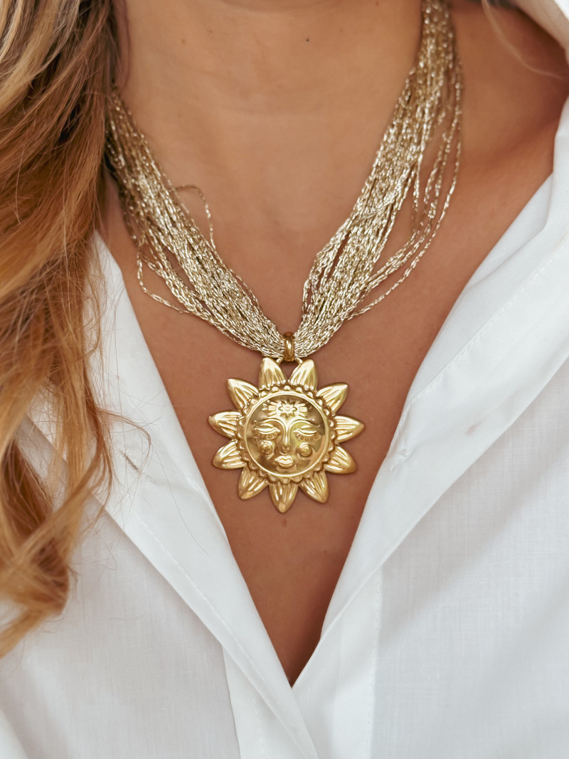Collier Aradéna - Doré