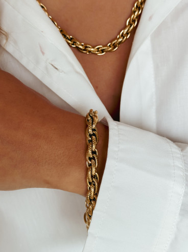 Bracelet Lagoas - Doré