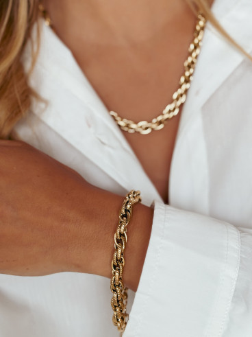 Bracelet Lagoas - Doré