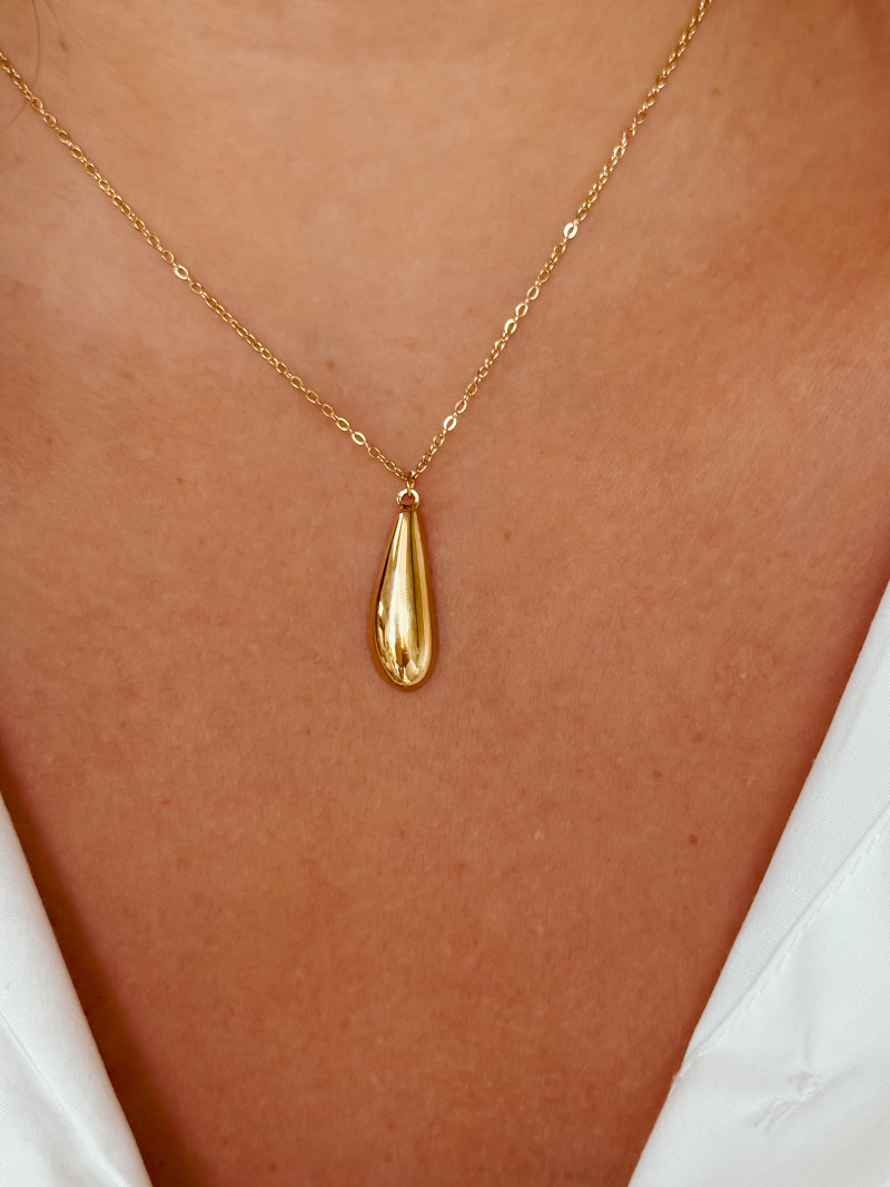 Collier komotini - Doré