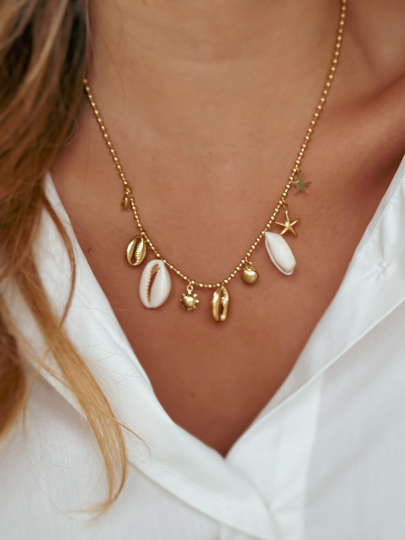 Collier Esponsende - Doré