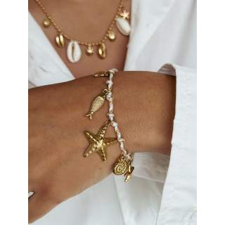 Bracelet Néa - Doré