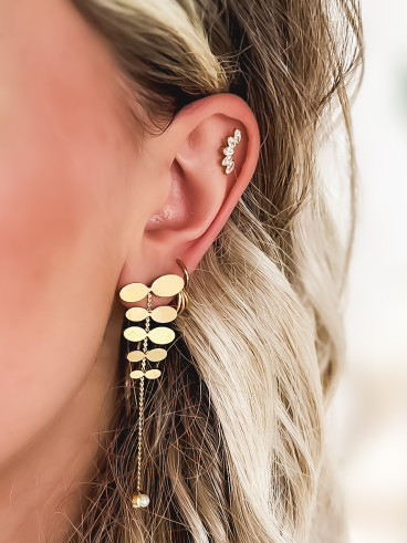 Boucles d'oreilles Taxco - Doré