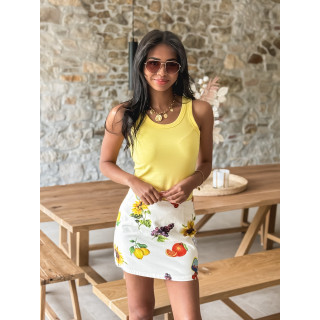 Top Alexia - Jaune