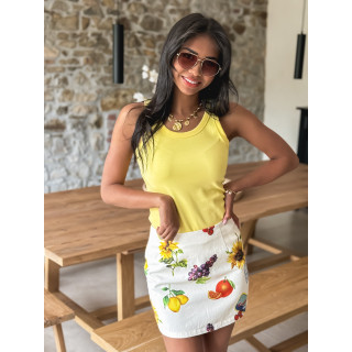 Top Alexia - Jaune