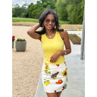 Top Alexia - Jaune