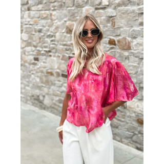 Blouse Huberta - Fuchsia