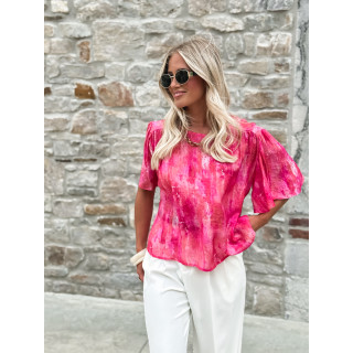 Blouse Huberta - Fuchsia