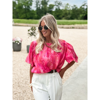 Blouse Huberta - Fuchsia