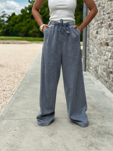 Pantalon Dariana - Bleu jeans