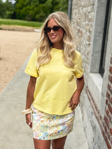 T-shirt Kaycie - Jaune