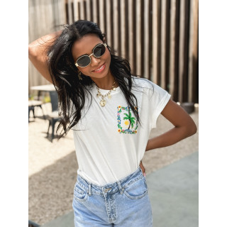 T-shirt Baïla - Blanc