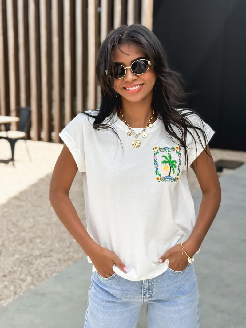 T-shirt Baïla - Blanc