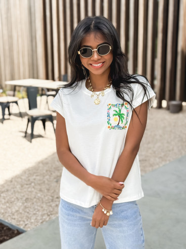 T-shirt Baïla - Blanc