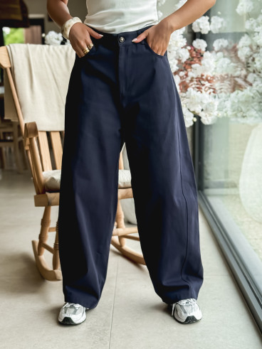 Jeans Lilana - Bleu marine