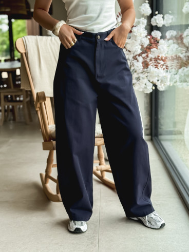 Jeans Lilana - Bleu marine