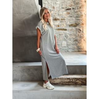 Robe longue Naëlie - Gris