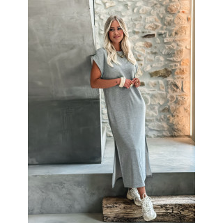 Robe longue Naëlie - Gris