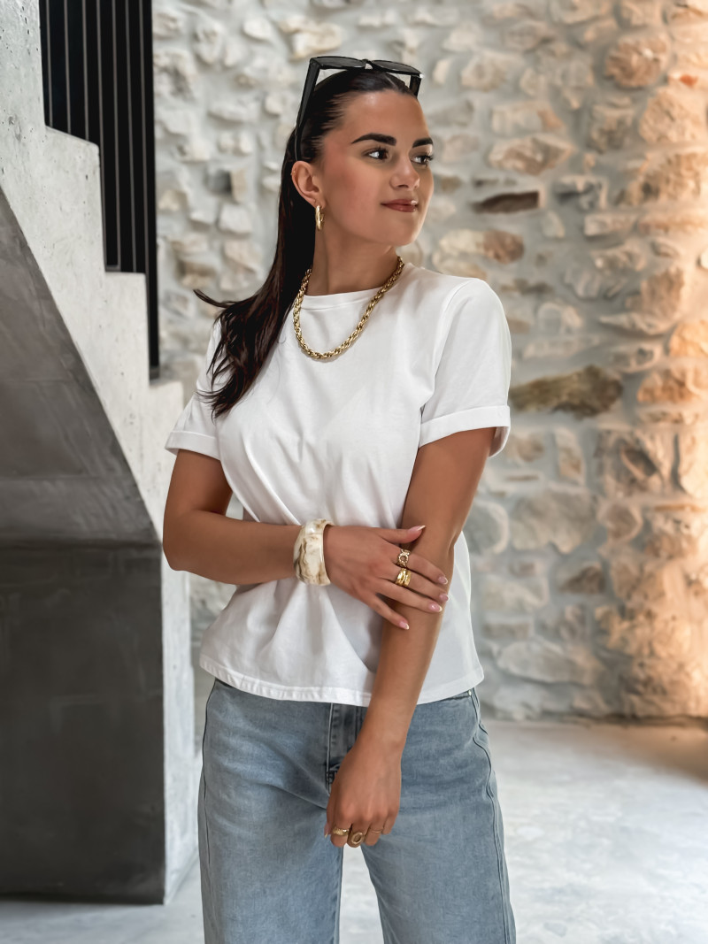 T-shirt Kaycie - Blanc