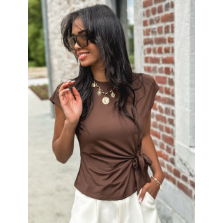 Blouse Léah - Chocolat