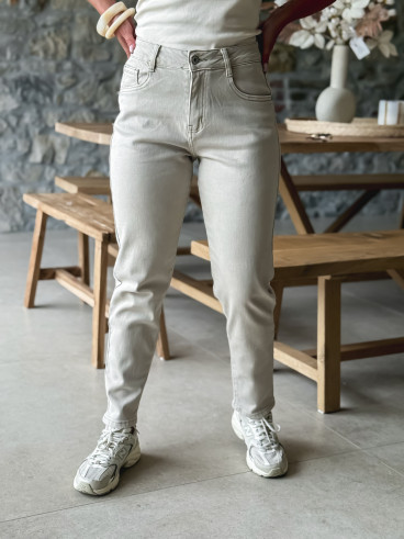 Jeans Léona - Beige