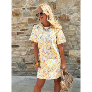Robe courte à fleurs Ellinna - Multicolore