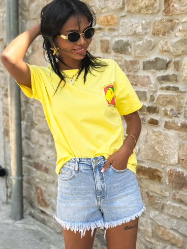 Short en jeans Ysalina - Bleu clair